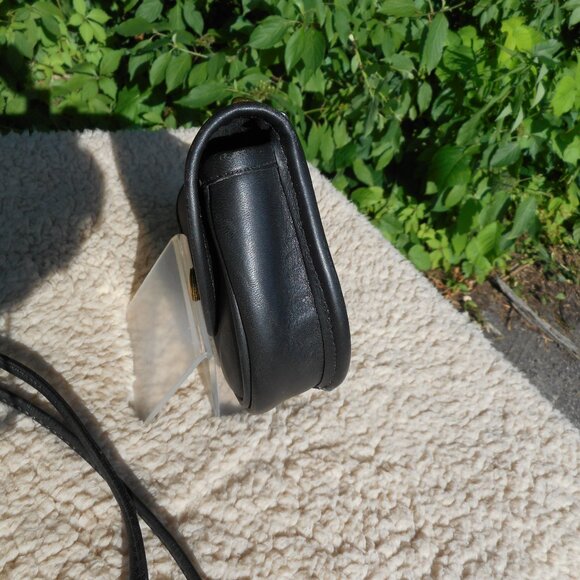 Vintage Coach NWOT Mini Belt Bag Pre 1994, 9826 in Black - Picture 3 of 10